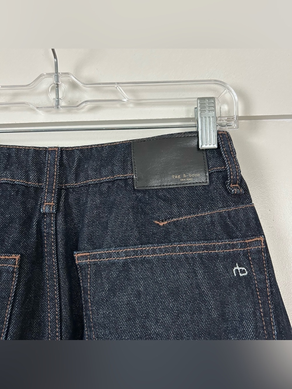 Rag & Bone Charlie High-Rise Barrel Ankle Length in Twilight Rinse Size 25 - Picture 5 of 11